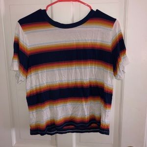 Striped Short Sleeve Shirt